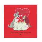 M&S Lady and the Tramp Valentine's Day Card
