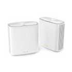 ASUS ZenWiFi XD6 Dual-band (2.4 GHz / 5 GHz) Wi-Fi 6 (802.11ax) - 2 PACK WHITE