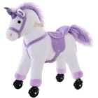 Tommy Toys Walking Horse Unicorn Toddler Ride On Purple