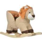 Tommy Toys Baby Rocking Horse Lion Ride On Brown