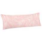 Martex Zebra Marble Pink Body Pillow