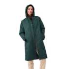 Regatta Green Jaycee Hooded Quilted Jacket 