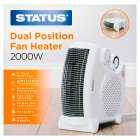 STATUS Fan Heater, 1Each