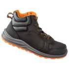 WORK-GUARD by Result Unisex Adult Stirling Nubuck Safety Boots Black/Grey/Orange (6 UK)