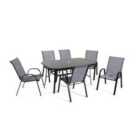 Outdoor Living Rufford 6 Seat Dining Set