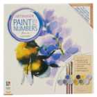 Paint by Numbers Canvas - White / Bee on Lavender
