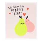 Perfect Pear Valentine's Day Card