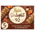 Alpen Delight Cereal Bars Chocolate, Caramel & Shortbread 5 per pack
