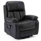 Chester Electric Rise Recliner - Black