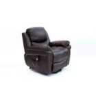 Madison Electric Rise Recliner - Brown