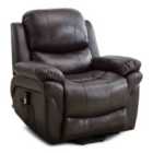 Madison Electric Dual Motor Rise Recliner - Brown