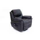 Madison Electric Rise Recliner - Black