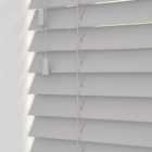 New Edge Blinds Wooden Venetian Blinds with Strings Relaxed Grey 195cm