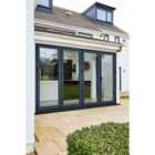 LPD Doors Aluvu External Folding-sliding Pre-finished Pre-finished Anthracite Grey Doors 3595 X 2095