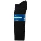 M&S Men's Cool & Fresh Cotton Rich Socks, Size 6-8.5, Black 7 per pack
