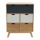 Interiors by PH Watson Five Drawer Chest