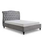 Limelight Single Rosa Light Grey Bed