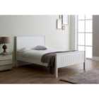 Limelight Double Taurus White Bed