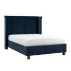Limelight Double Polaris Navy Blue Bed