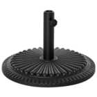 Outsunny Round Resin Parasol Base with Wheels 15kg
