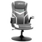 Vinsetto High Back Computer Gaming Chair With Swivel, Grey
