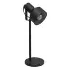 Eglo Adjustable Blk Table Lamp