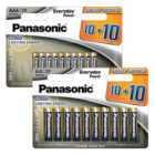 Panasonic Everyday Power 40 AA & AAA Batteries - Combo Pack