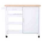 Interiors By Ph White Kitchen Trolley