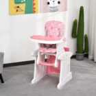 Portland Pink Baby High Chair Booster Seat