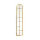 Arcus Cenestra Arched Full Length Wall Mirror