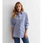 Blue Mix Stripe Long Sleeve Shirt