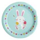 Cute Easter Bunny Paper Party Plates 6 per pack