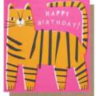 Tiger Happy Birthday Card