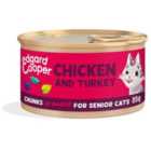 Edgard & Cooper Cat Chunks in Sauce Senior Chicken & Turkey 85g
