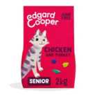 Edgard & Cooper Cat Dry Food Senior Chicken & Turkey 2kg