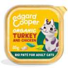 Edgard & Cooper Organic Cat Pate Adult Turkey 85g