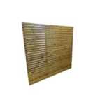 Churnet Valley Contemporary Fence Panels 6X4 (Width Ft X Height Ft)