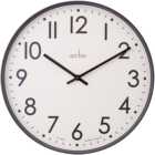 Acctim Ashridge Dark Grey Wall Clock 50cm