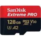 SanDisk Extreme PRO 128GB microSDXC Memory Card + SD Adapter