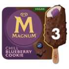Magnum Chill Blueberry Cookie Ice Cream Lollies 3 x 90ml