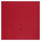 Garador Carlton Vertical Frameless Retractable Garage Door - Ruby Red - 2286mm