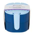 Double Compartment Lunch Box - Blue
