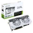 ASUS NVIDIA GeForce RTX 4070 SUPER 12GB DUAL OC WHITE Graphics Card for Gaming