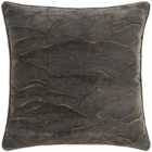 Paoletti Stratus Charcoal Jacquard Cushion