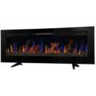 MonsterShop Electric Inset Fireplace 60 inch