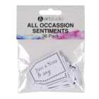 Pack of 36 Art Studio All Occasion Sentiments