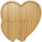 Heart Serving Board - Bamboo