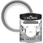 Crown Wood and MDF White Primer and Undercoat 750ml
