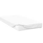 Serene King Size White Deep Fitted Bed Sheet