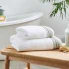 Hotel Luxury Plush Turkish Cotton White Towel